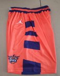 NBA Phoenix Suns fashion design shorts orange imprimé